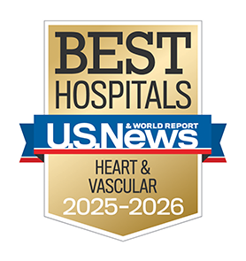 U.S. News Best Hospitals for Heart & Vascular 2025-2026