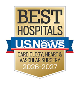 U.S. News Best Hospitals for Heart & Vascular 2026-2027